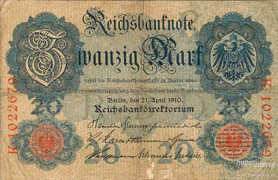Bankovky Německa a dalších států - foto 2