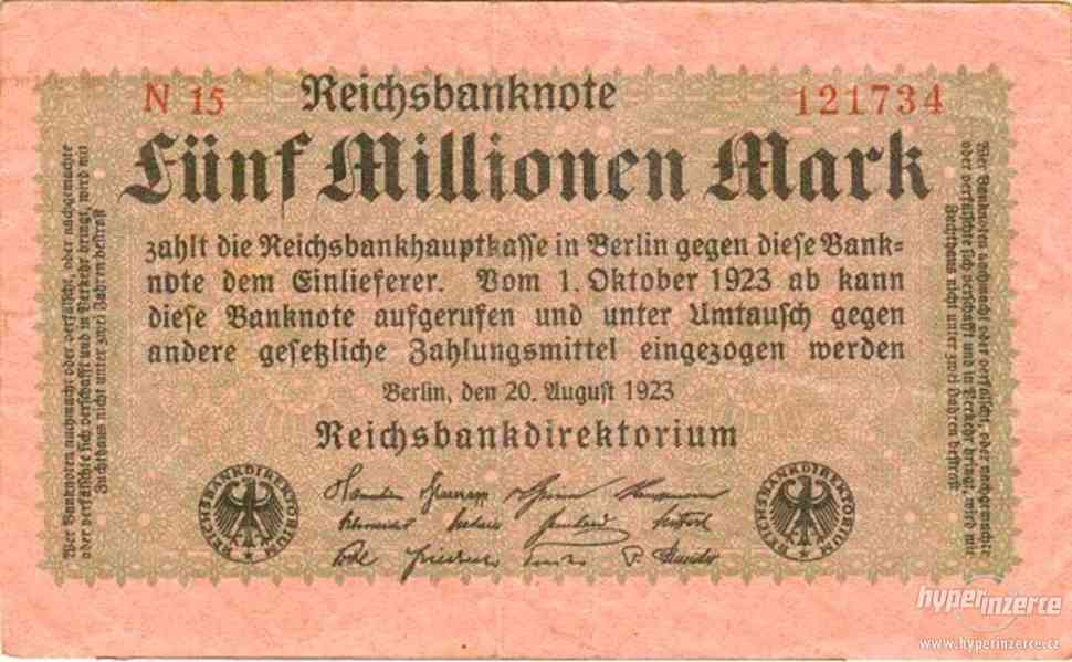Bankovky Německa a dalších států - foto 3