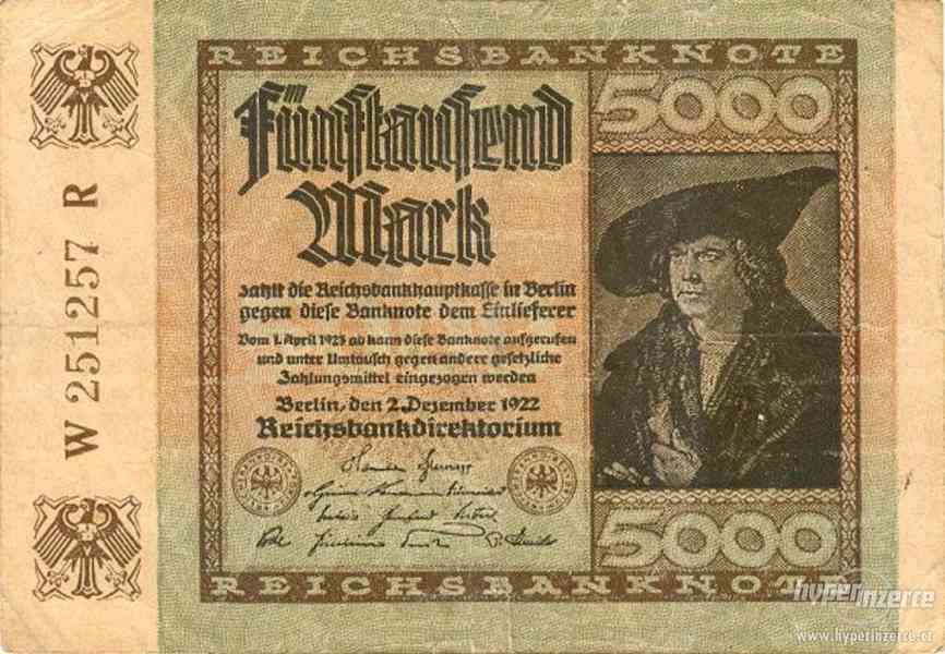 Bankovky Německa a dalších států - foto 6