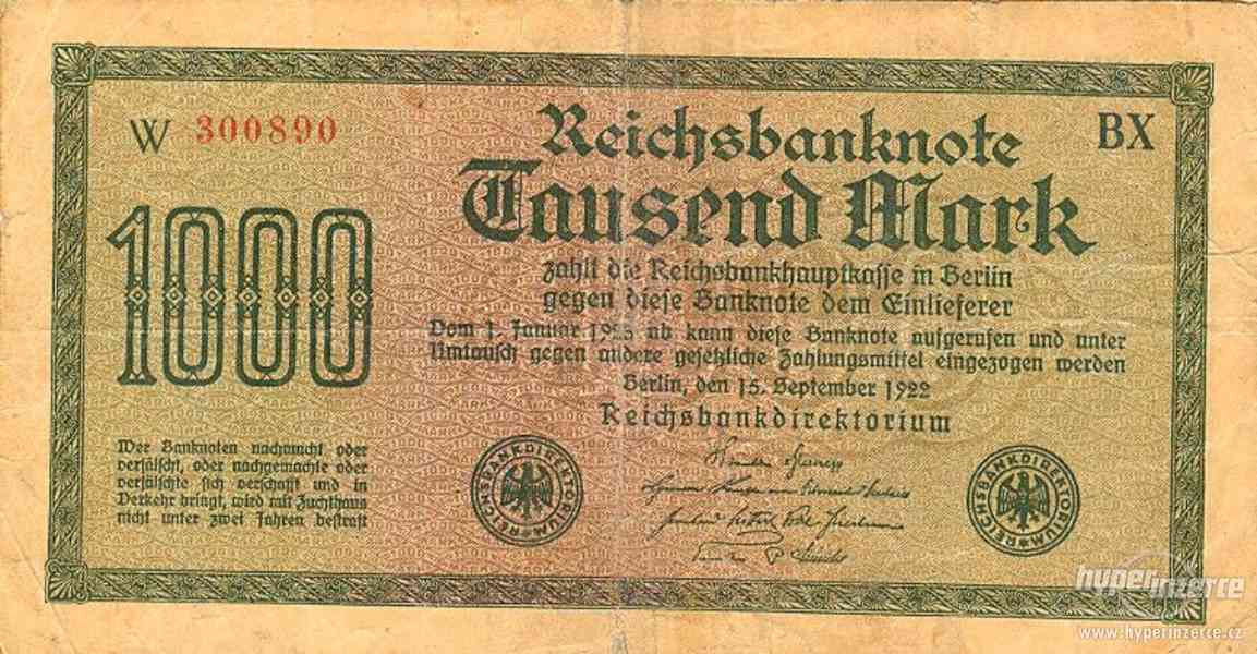 Bankovky Německa a dalších států - foto 9