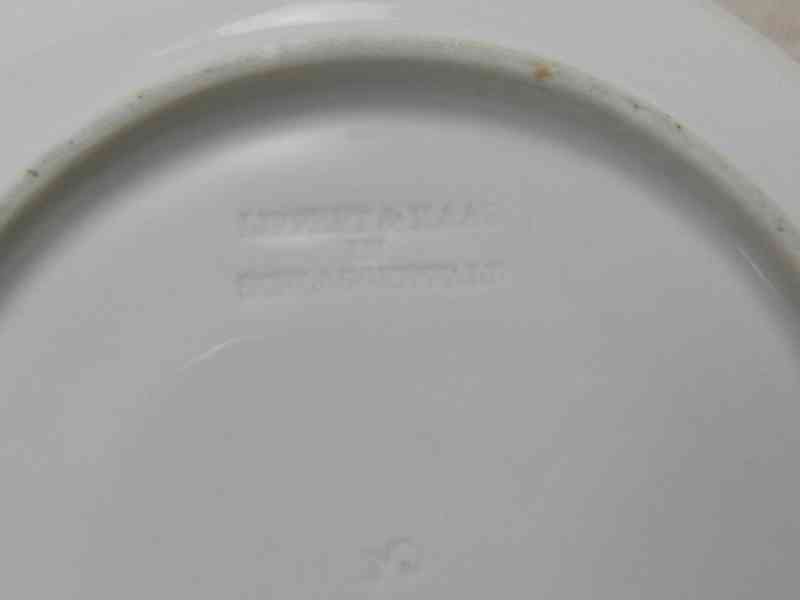 Hezký zelený Hrnek s podšálkem Šapo Labuť Slavkov 19st  - foto 5