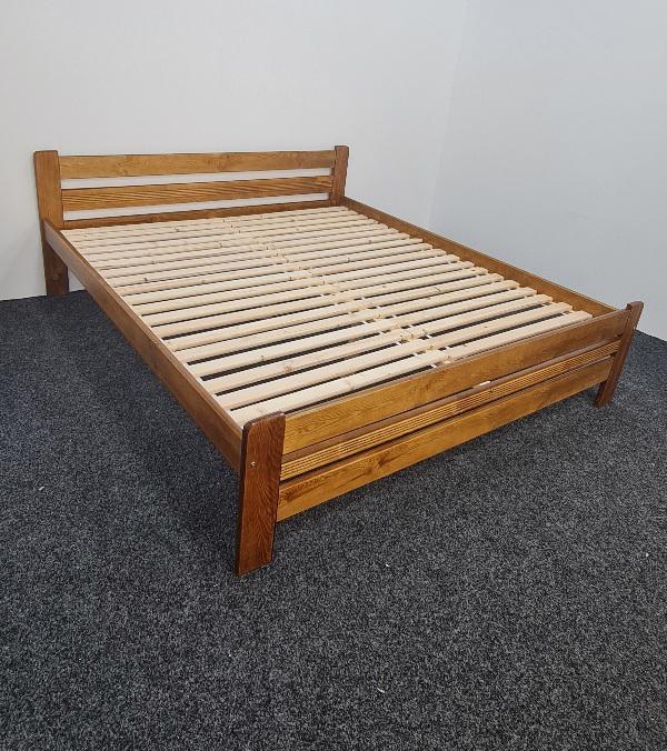 Prodám nové postele v moření dub zvýšené 160 nebo 180x200cm 
