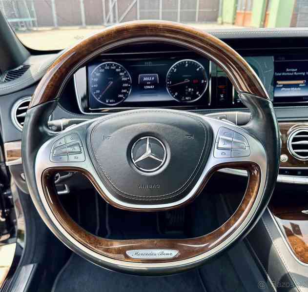MERCEDES-BENZ S 350CDI Long FULL VÝBAVA TOP STAV  - foto 19