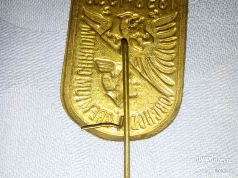 Odznak - OBCHODNÍ GREMIUM CHRUDIM 1838 - 1938 - foto 3