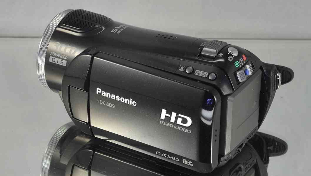 Digitální videokamera: Panasonic HDC-SD9 **AVCHD 3CC*Full HD - foto 6