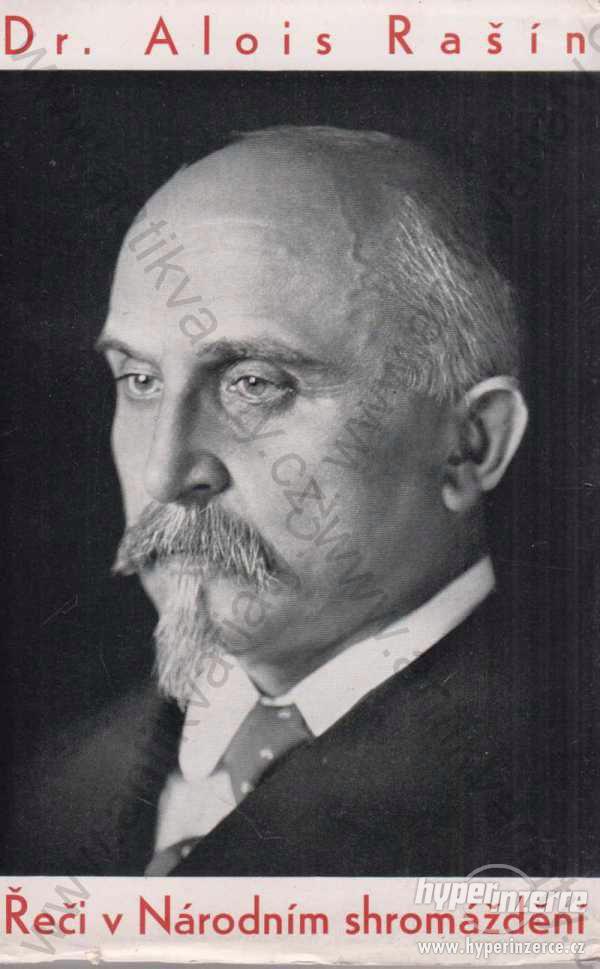 Řeči v národním shromáždění Dr. Alois Rašín 1934 - foto 1