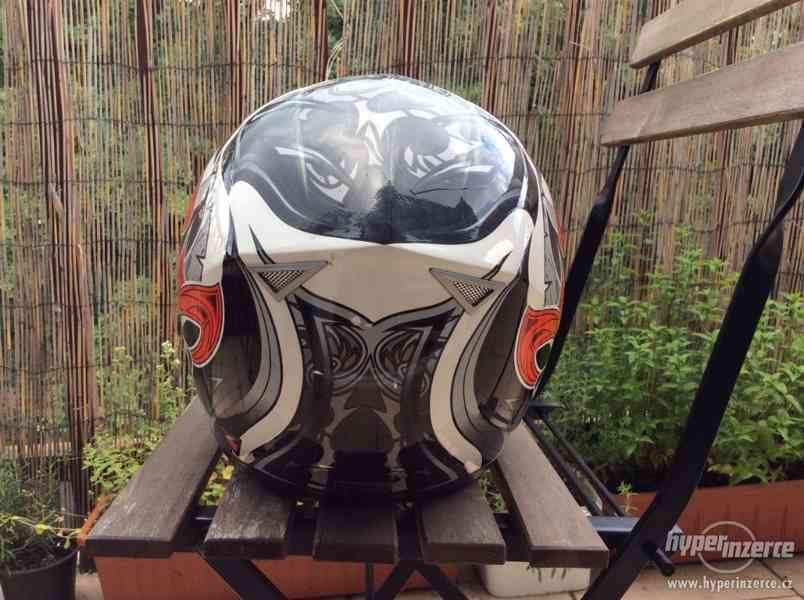 Integrální moto helma MDS Sprinter - vel. M - foto 5