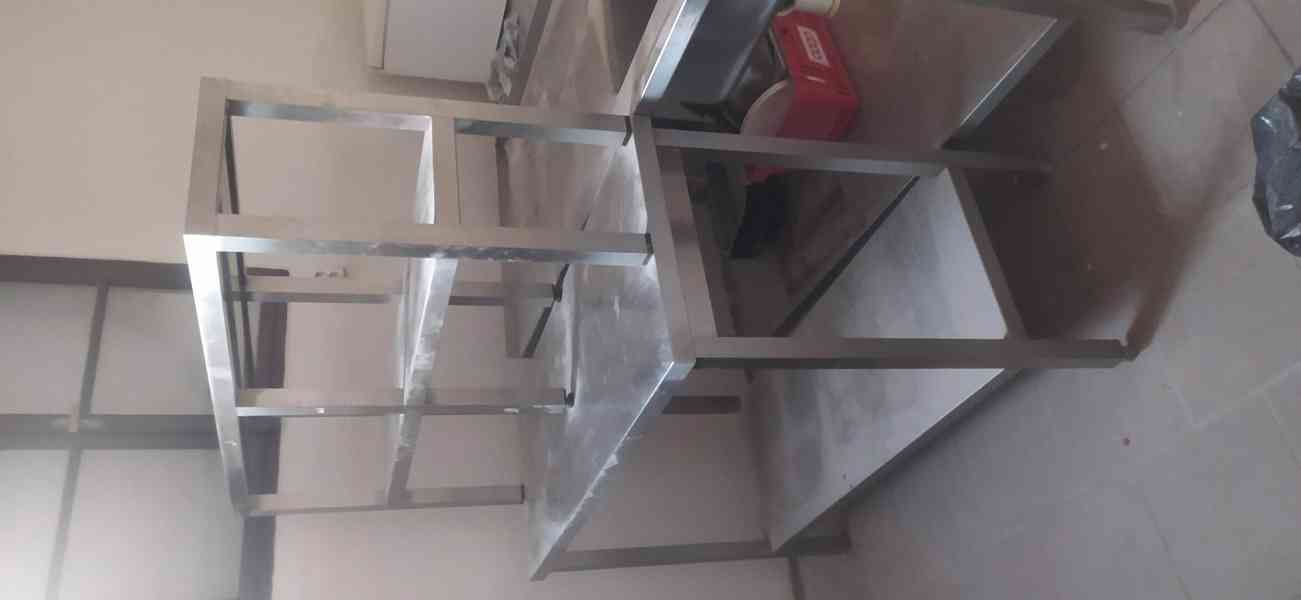 Nerezový stůl na výdej / příjem - foto 5