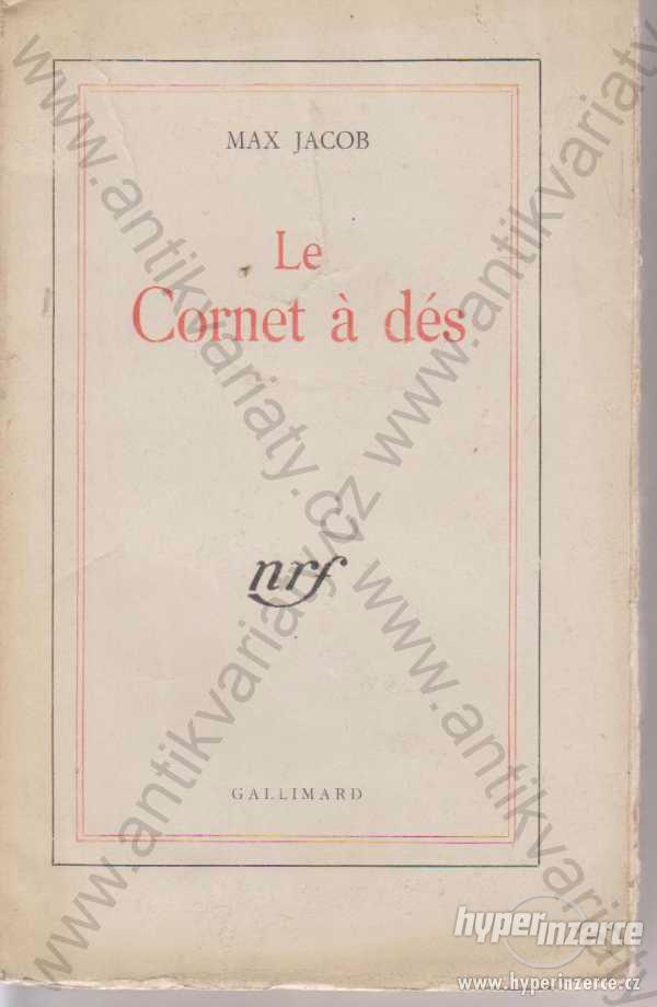 Le Cornet á dés Max Jacob Gallimard 1945 - foto 1