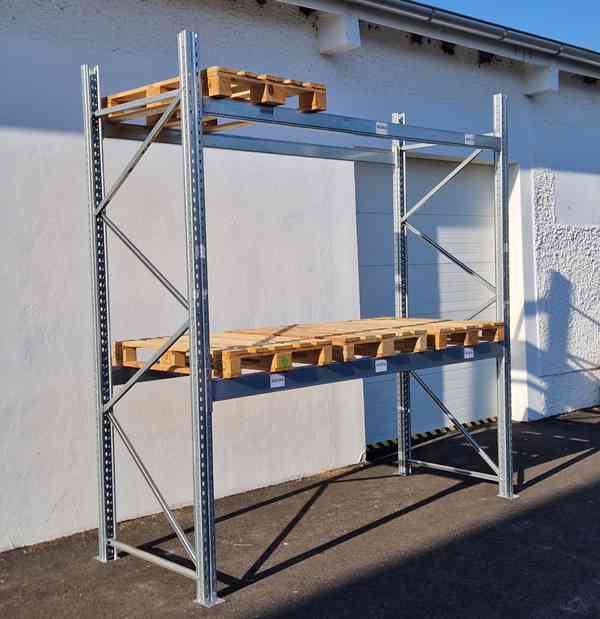 Paletové Regály Venkovní Pozinkované ZP použité - foto 4