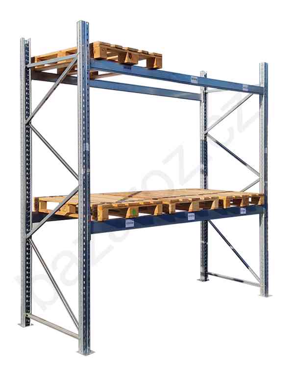 Paletové Regály Venkovní Pozinkované ZP použité - foto 13