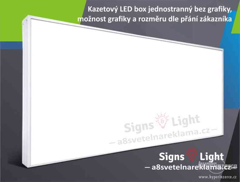 Levná světelná reklama Led box jednostranný - foto 1