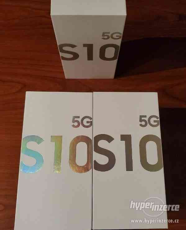 Samsung Galaxy S10 5G - 256 GB - Stříbrný GSM Unlocked Nový - foto 1