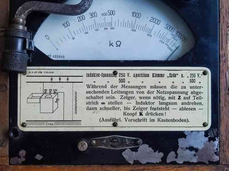 HISTORICKÝ MĚŘÍCÍ PŘÍSTROJ - foto 2