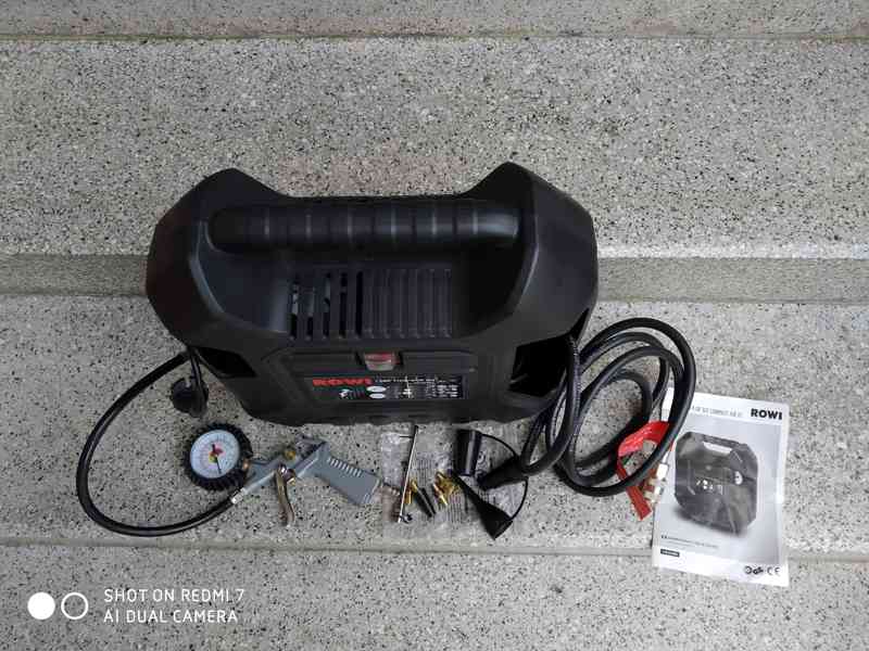 Prodám NEPOUŽITÝ Mobilní kompresor ROWI DKP 1100/4 - 8 barů. - foto 2