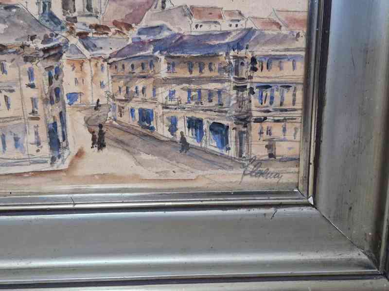 Hezký starý obrázek Praha Karel Flekna - foto 3