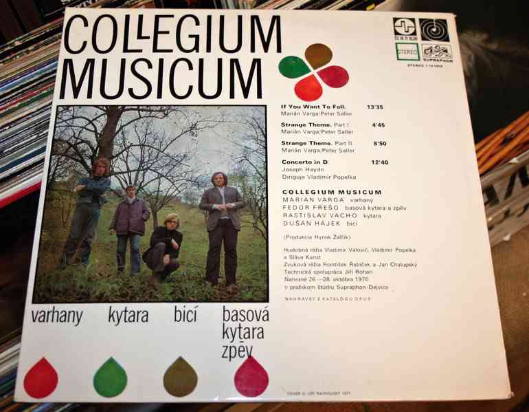 LP COLLEGIUM MUSICUM - COLLEGIUM MUSICUM (top stav!) - foto 2