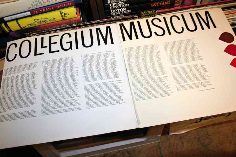 LP COLLEGIUM MUSICUM - COLLEGIUM MUSICUM (top stav!) - foto 4