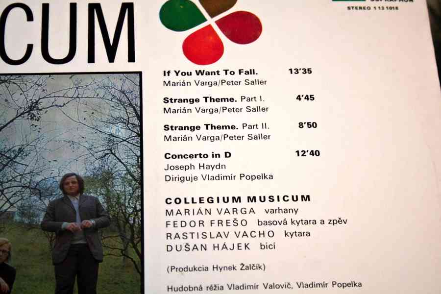 LP COLLEGIUM MUSICUM - COLLEGIUM MUSICUM (top stav!) - foto 3