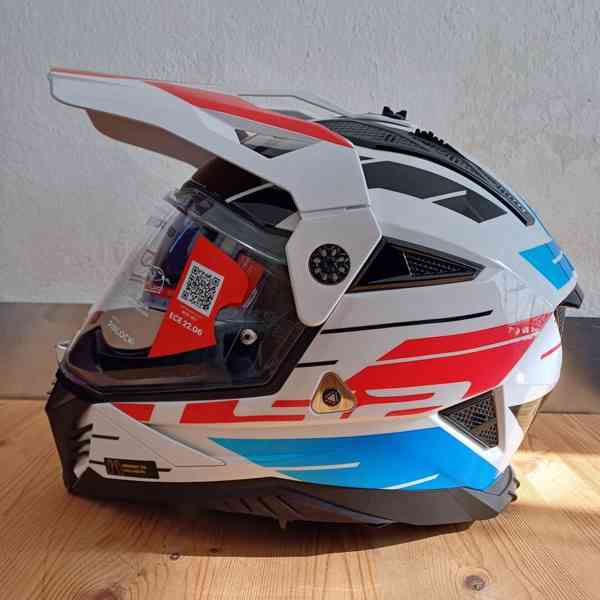 Enduro přilba LS2 MX436 Pioneer II Namib - foto 2