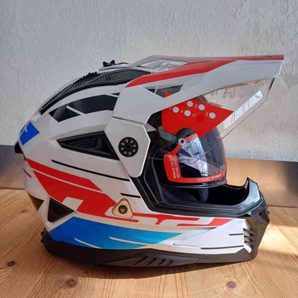 Enduro přilba LS2 MX436 Pioneer II Namib - foto 4