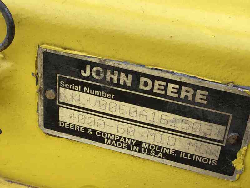 TRAKTOR John Deere 4300 4x4 32PK - foto 10