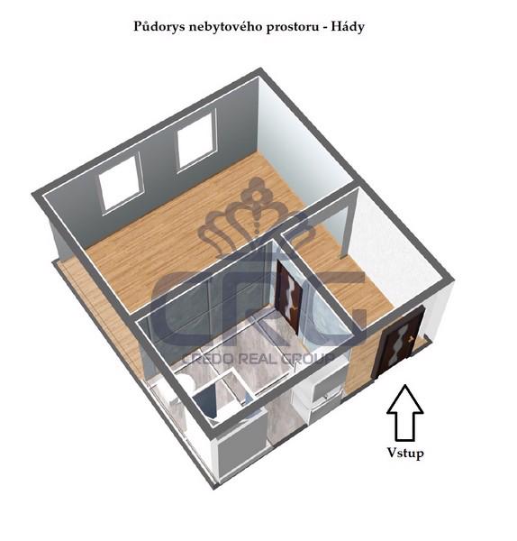 PRONÁJEM NEBYTOVÉHO PROSTORU S PARKOVÁNÍM, BRNO-MALOMEŘICE - foto 16