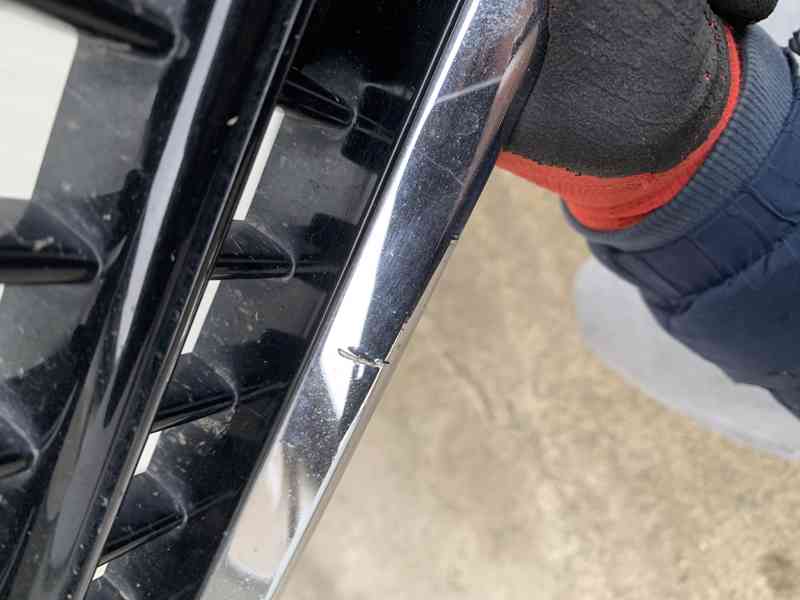 Maska audi q7 05-09 sline s-line naraznik Mrizka - foto 9