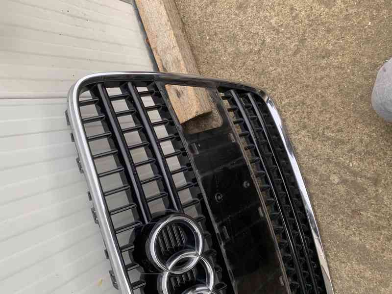 Maska audi q7 05-09 sline s-line naraznik Mrizka - foto 4