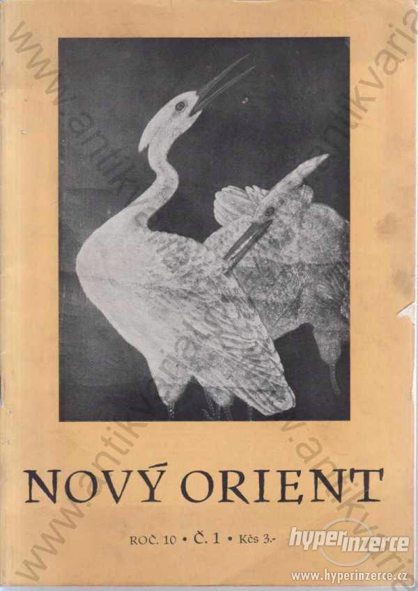 Nový orient ročník 10, č. 1 - 10 1954 - foto 1