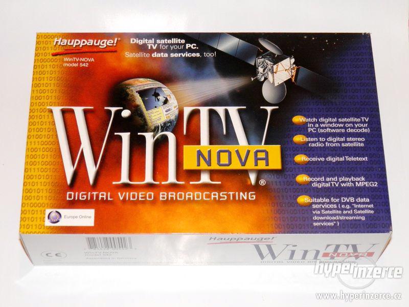 Nový digitální satelitní přijímač WinTV Nova 542 PCI. - foto 2