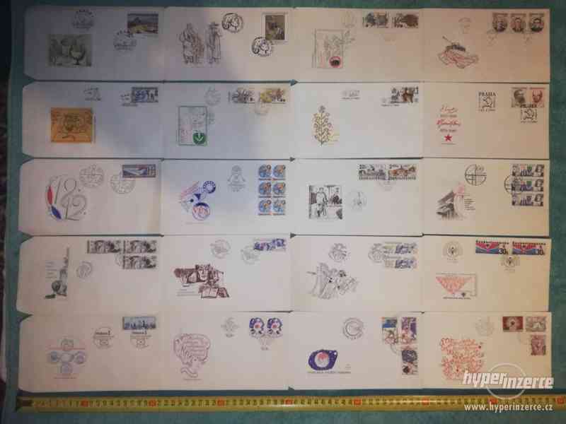 Obálky se známkami, s obrázky a razítky - 200 ks - foto 6