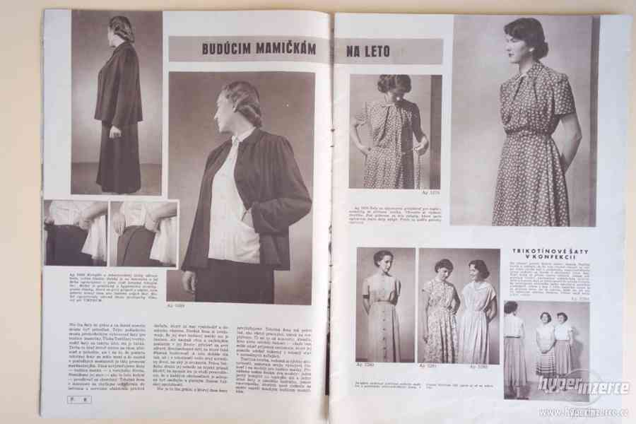 Slovenský časopis Móda textil č. 4 z r. 1952 - foto 3