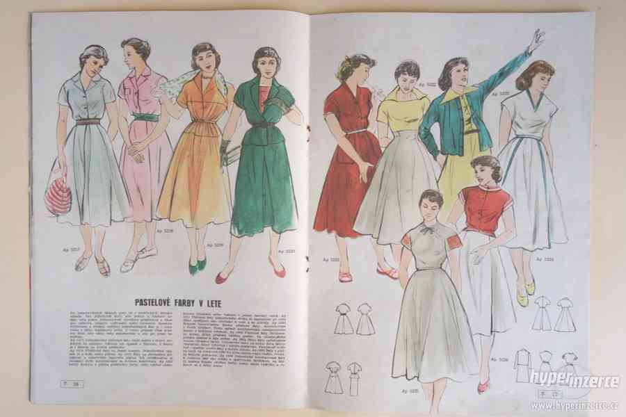 Slovenský časopis Móda textil č. 4 z r. 1952 - foto 4