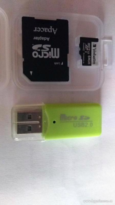 Micro SD pamětová karta 64GB - foto 2