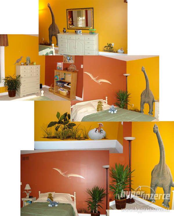 Samolepící dekorace na zeď -DINO samolepka Tyrannosaurus Rex - foto 2