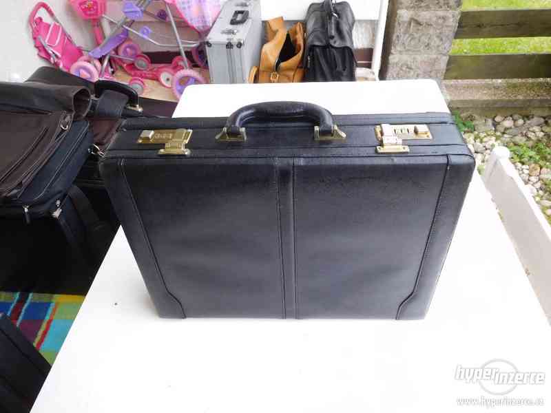 kvalitní kožený kufřík - foto 2