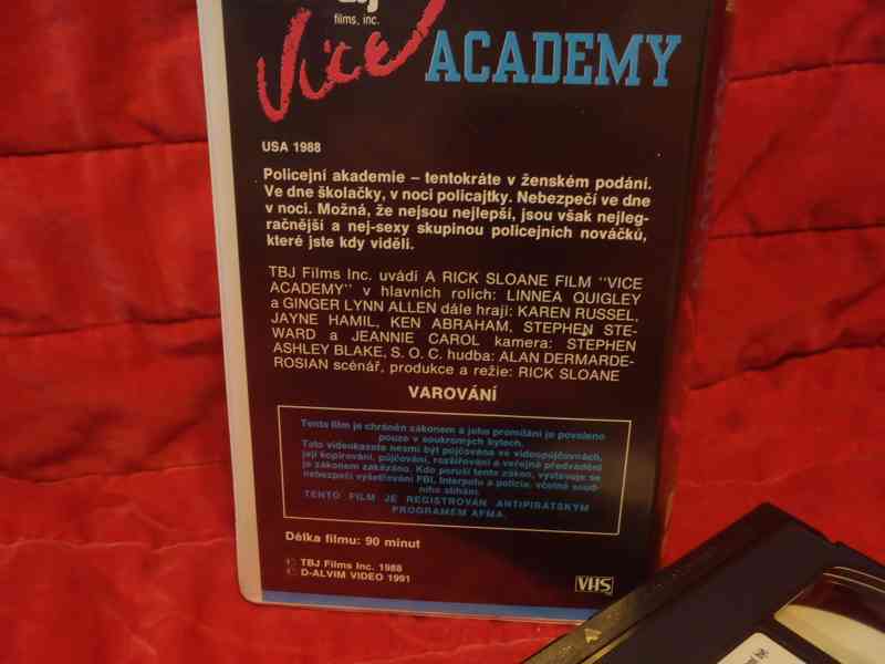 VHS Vice Academy 1989 TOP stav - foto 2