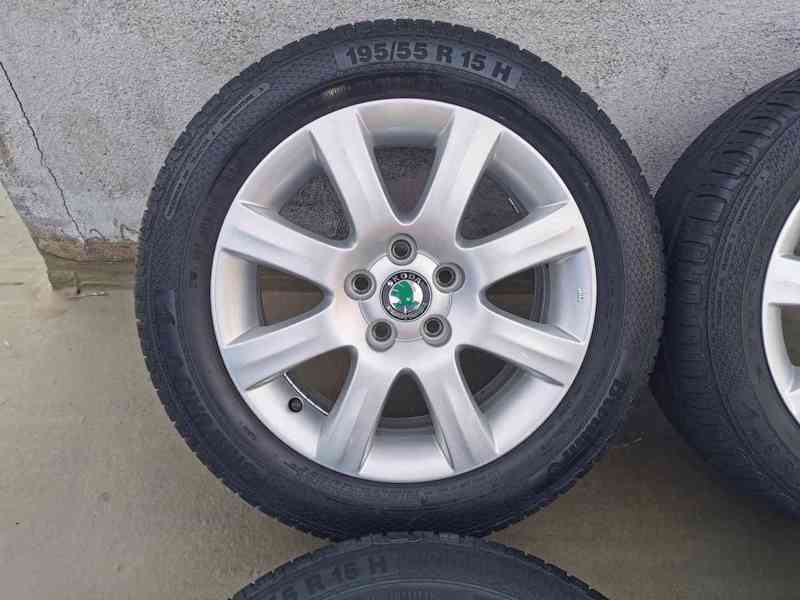 alu kola Škoda Fabia II Roomster 6x15 5x100 ET43 - foto 4