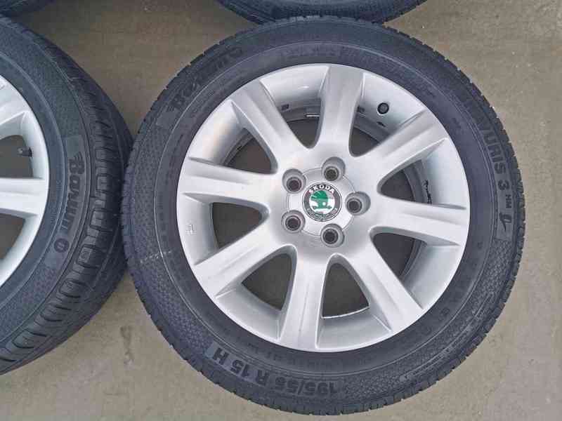 alu kola Škoda Fabia II Roomster 6x15 5x100 ET43 - foto 6