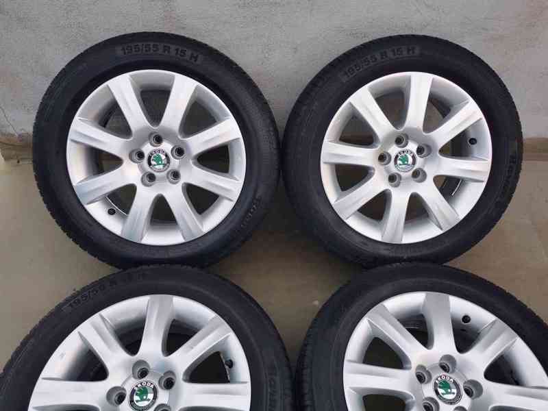 alu kola Škoda Fabia II Roomster 6x15 5x100 ET43 - foto 2