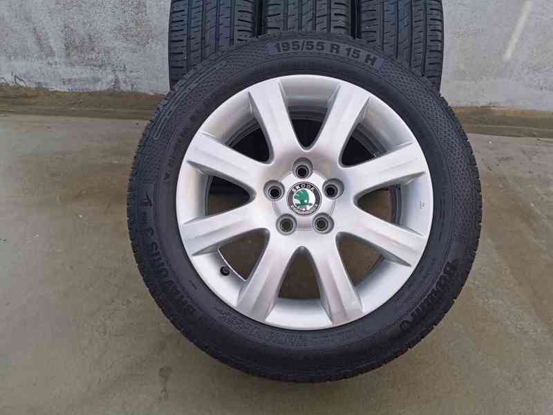 alu kola Škoda Fabia II Roomster 6x15 5x100 ET43 - foto 16