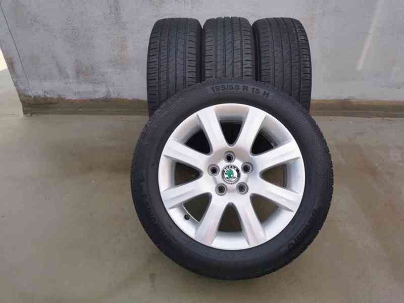 alu kola Škoda Fabia II Roomster 6x15 5x100 ET43 - foto 15