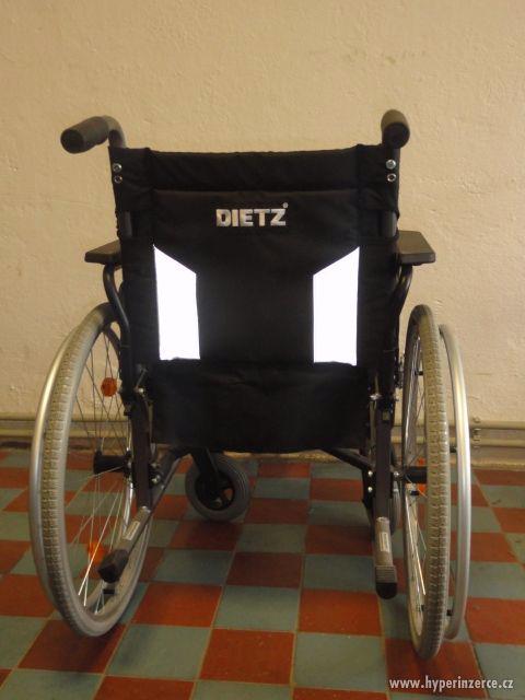 Mechanický invalidní vozík - nový - foto 3