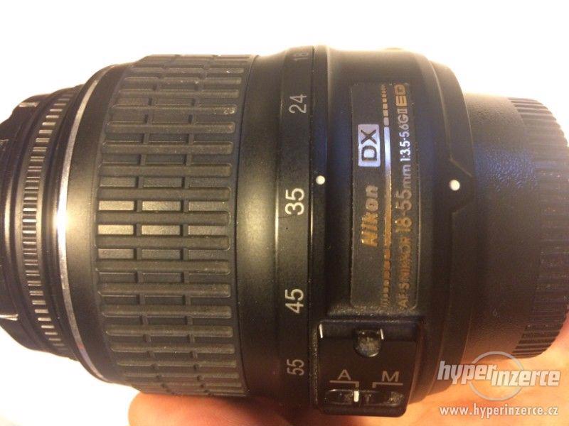Nikon D5000 + dva objektivy - foto 3