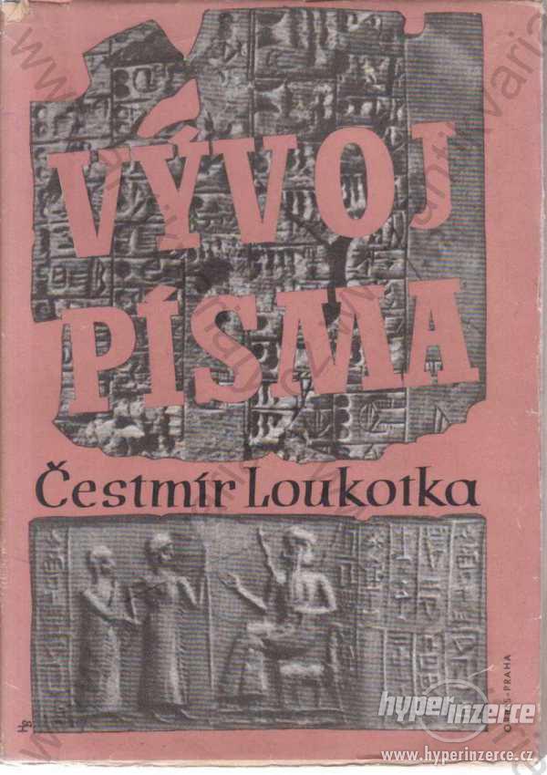 Vývoj písma Čestmír Loukotka 1946 - foto 1