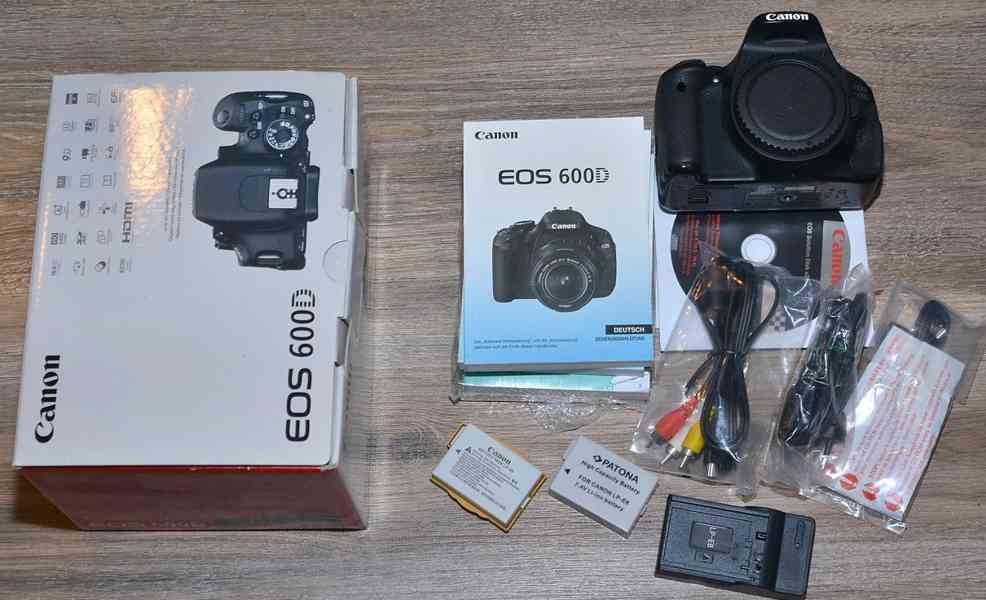 Canon EOS 600D 18 Mpx DIGIC 4*Full HDV* 20200 Exp - foto 3