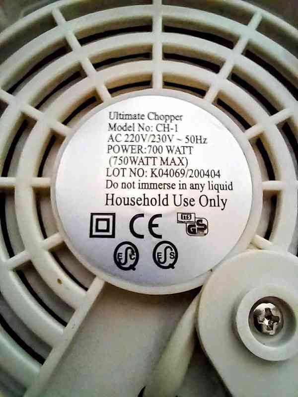 Elektrický sekáček Ultimate Chopper - foto 5