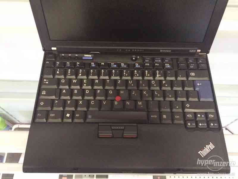 Lenovo ThinkPad X200 + 6článková zánovní bat. a 12m záruka - foto 2