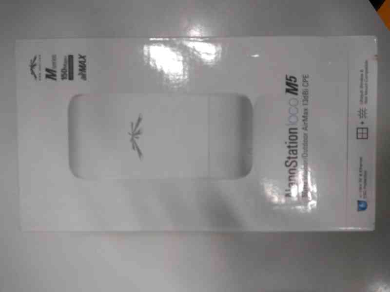 Venkovní WiFi Access Point - Ubiquiti NanoStation M5 Loco  - foto 1